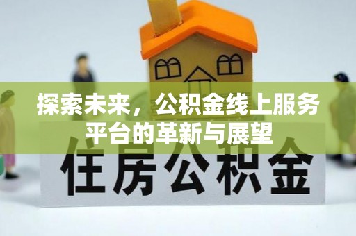 双滦探索未来，公积金线上服务平台的革新与展望